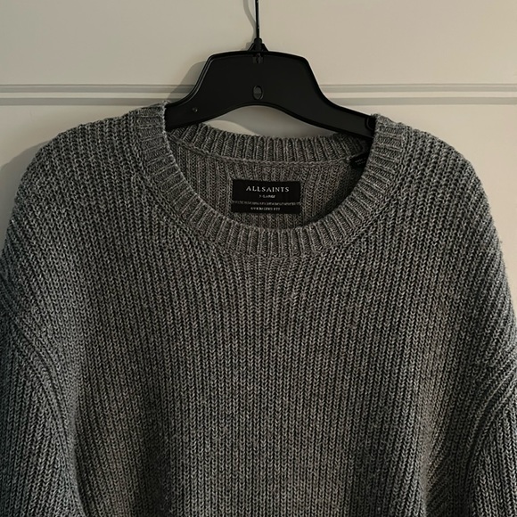 All Saints Sweaters Mens All Saints Oversized Fit Sweater Poshmark